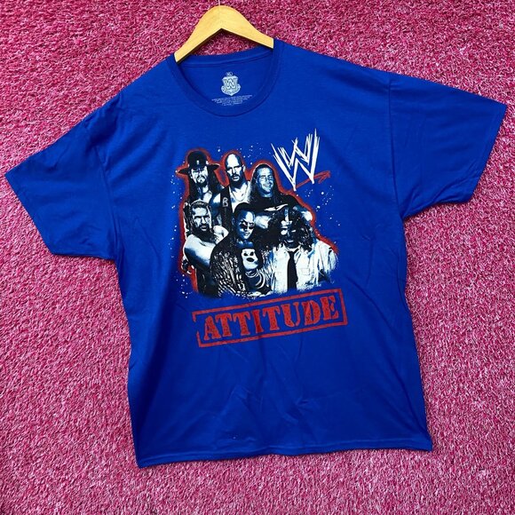 WWE Attitude Era Graphic Design T-shirt XL - Picture 3 of 4